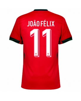Portogallo Joao Felix #11 Maglia Gara Casa Repliche Europei 2024